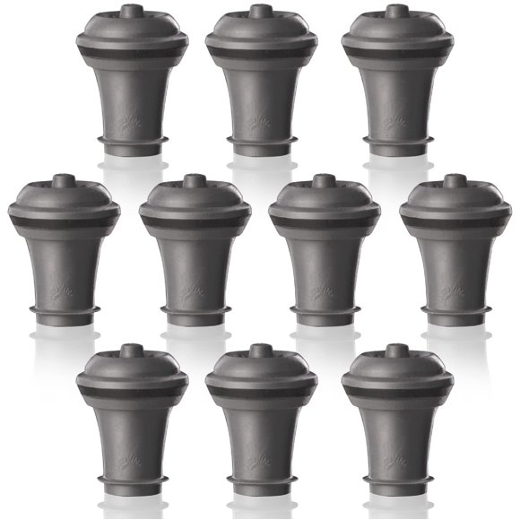 Juego de 10 tapones para aspiradora Wine Saver