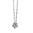 thumbnail image 1 of Gargantilla con dijes, joyería de moda para el cuello, colgante de estrella, collar para clavícula, regalo para damas --- Código de modelo 23782, 1 of 5