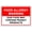 Warning Sign 5, variant on Warning Sign Funny Retro Metal Tin Sign No Entry Without Permission Trespassing-Loitering Forbidden by Law - 8"x12" Wall Decoration