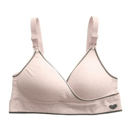 

Nursing Bra for Breastfeeding Maternity Bras Push Up Seamless Pregnancy Bralette Underwear