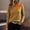 Orange, variant on Striped Sweater Women's Striped Sweater Crewneck Long Sleeve Knit Pullover Top