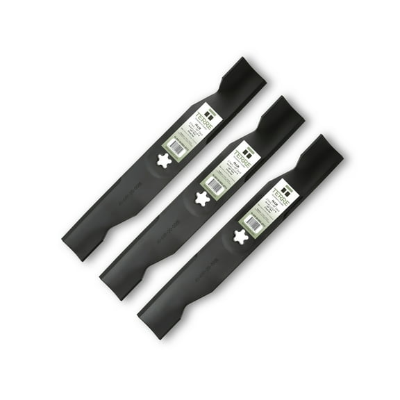 Terre 3 Pack 48 Inch Hi Lift Lawn Mower Blades for Craftsman, YTH