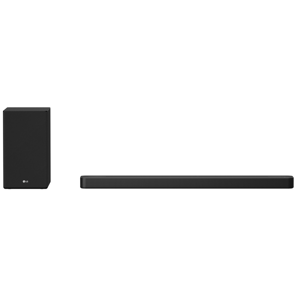 LG SN8YG 3.1.2ch High Res Audio Soundbar w Dolby Atmos & Built-In Bundle with LG TONE Free HBS-FN6 True Wireless Earbuds Bluetooth Meridian Audio w/ UVnano Case and LG 6FT HDMI Cable - image 5 of 10