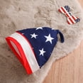 thumbnail image 6 of Baby Boy Clothes Cute 4th of July Baby Boy Outfit Short Sleeve Letter Romper Striped Star Pants Hat Set Infant Summer Clothes Newborns,Red, 6 of 6