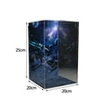 thumbnail image 7 of Transparent Acrylic Display Box for Collectible Figure Plane Model Car Model 20x20x25cm, 7 of 7