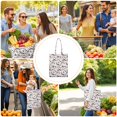 thumbnail image 3 of Sac de Courses en Toile Rayée Abstraite – Sac Fourre-Tout Réutilisable Artistique, 3 of 5