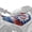 American Tie Dye Pattern, variant on Pzuqiu Fish Camouflage Print ATV 4 Wheeler Seat Cover, Waterproof Breathable ATV Seat Cushion Cover Soft for Polaris Rancher Kawasaki Sportsman