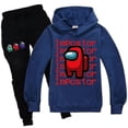 thumbnail image 1 of Kids Among Us Impostor Tracksuit Set Hooded Pullover Sweatshirt Hoodie Pants Outfit, 1 of 2