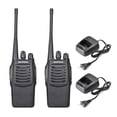 thumbnail image 1 of Radios BAOFENG UHF 400-470MHz Transceptor FM Radio bidireccional walkie Talkie portátil de mano 2PCS Enchufe de EE. UU., 1 of 8