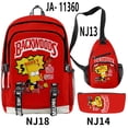 thumbnail image 1 of Cigar  Student Fashion Backpack Crossbody Bag Pencil Case Set Oxford Cloth Backpack, 1 of 6