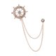 thumbnail image 2 of Pin de solapa, broche de cadena con borlas, insignia, cadenas de eslabones, broches, joyería, traje, decoración para abrigo, camisas de hombre,, 2 of 8