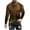 Brown, variant on Cross Printed Tops Mens Funny 3D Print Tees Shirts Long Sleeve Shirt for Men Causal Crew Neck Top Workout Athletics Tee Top