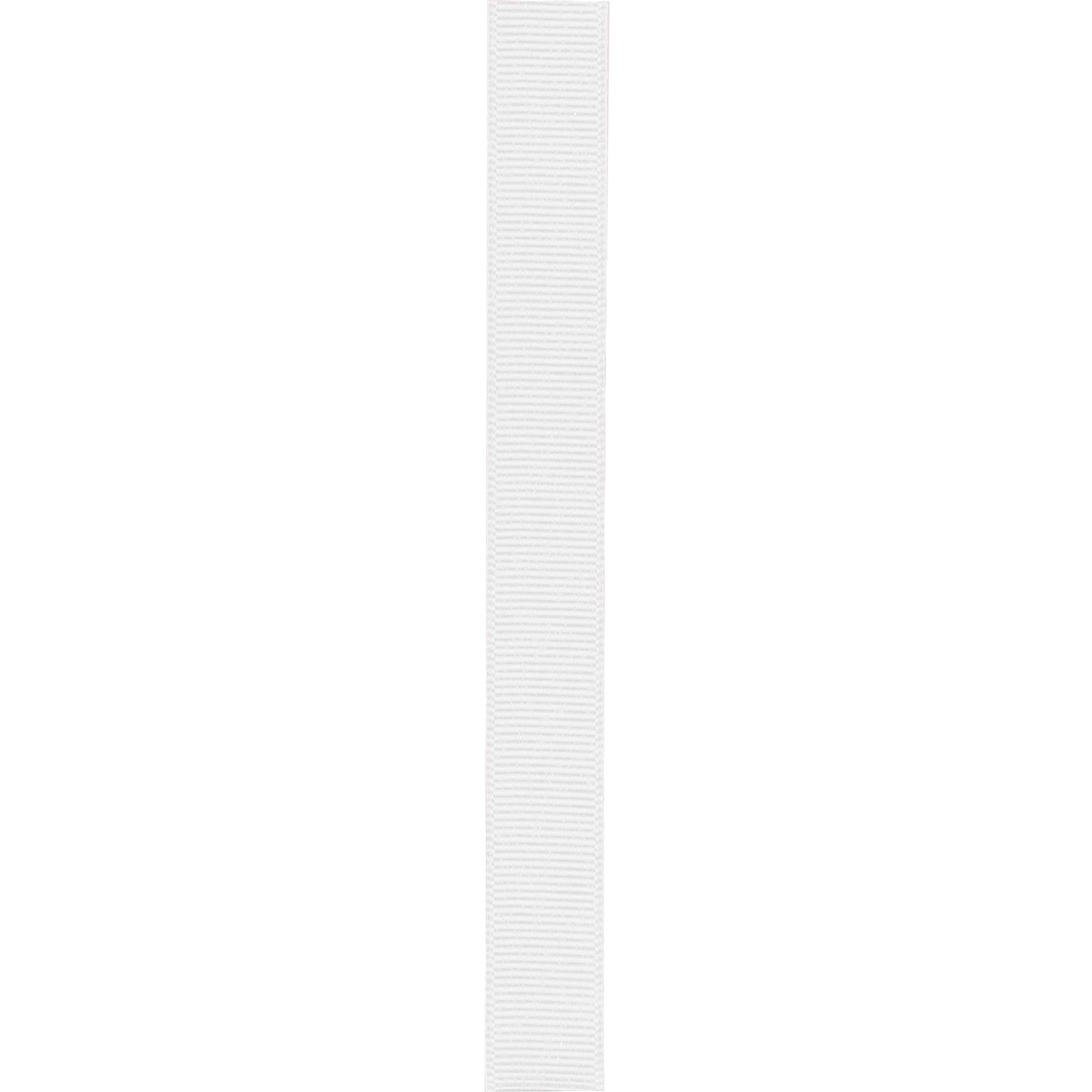 (3 pack) Offray Ribbon, White 5/8 inch Grosgrain Polyester Ribbon for Sewing, Crafts, and Gifting, 18 feet, 1 Each