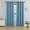 Blue, variant on SpaceMuse Modern Blackout Curtains 42 X 63 inch, 2 Panels 90% Blackout Black Tie Top Single Indoor Curtain Panel Thermal Insulated Light Blocking Drapes