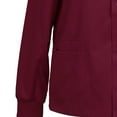 thumbnail image 3 of Womens Scrub Jacket Workwear Snap Front Warm-up Scrubs Jacket, 3 of 4
