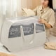 thumbnail image 1 of Cesta de ropa plegable de malla con asas para guardar y organizar la ropa, 1 of 6