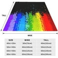 thumbnail image 2 of Pride Blanket Rainbow Flannel Fleece Blankets and Throws for Women Men Bed Sofa All Season Use 60"x50", 2 of 2