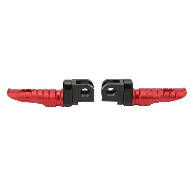 1 par de clavijas de pie delanteras de motocicleta mango corto proceso CNC T6063 reemplazo de aleación de aluminio para CFMOTO 450SR 2022-2023