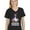 Black, variant on Tstars Honkus Ponkus Goose Shirt Funny Halloween Costume V-Neck Fitted Women T-Shirt Large Black