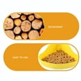 thumbnail image 1 of Pet 6L Natural Wood   Wood Particles Small Animal Deodorization Padding Supplies, 1 of 8