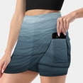 thumbnail image 3 of Come Together Women's skirt With Hide Pocket Tennis Skirt Golf Skirts Badminton Skirts Running skirts Ocean Beach Abstract Blue, 3 of 6