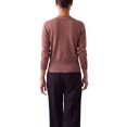 thumbnail image 3 of INSPIRE CHIC Womens Knit Cardigan Sweaters Long Sleeve V Neck Dressy Casual Office Tops Small Dusty Rose, 3 of 6
