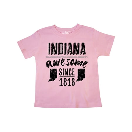 

Inktastic Indiana Awesome Since 1816 Gift Toddler Boy or Toddler Girl T-Shirt