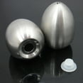 thumbnail image 4 of 1 pieza de acero inoxidable Huevo en forma de pimienta Coctelera Sugar Shaker Especias Condimento Salsa Contenedor Suministros de cocina (3 agujeros), 4 of 4