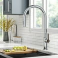 thumbnail image 3 of KRAUS Oletto High-Arc Single Handle Pull-Down Kitchen Faucet in Chrome, 3 of 13