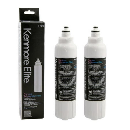 Refrigerator Filter Kenmore Elite KenmoreElite 9490 46-9490 Kenmore Elite 469490 ADQ73613402 Replacement Refrigerator Water Filter, LT800P ADQ73613401, 2 Pack ()