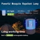 thumbnail image 2 of Lámpara antimosquitos, repelente eléctrico de moscas, dispositivo repelente de mosquitos eléctrico, trampa potente de 360° contra plagas para interiores y exteriores, 2 of 5
