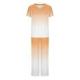 thumbnail image 1 of UPPADA Ensembles de Sarraus pour Femmes en Liquidation Liquidation Ensemble de Sarraus Extensibles Colorés à Col en V Jogger Uniforme d'Infirmière Hauts de Sarrau à Manches Courtes et Ensemble de Pantalon Long à Jambe Grand avec Poches, Ensembles de Sarraus pour Femmes, 1 of 4