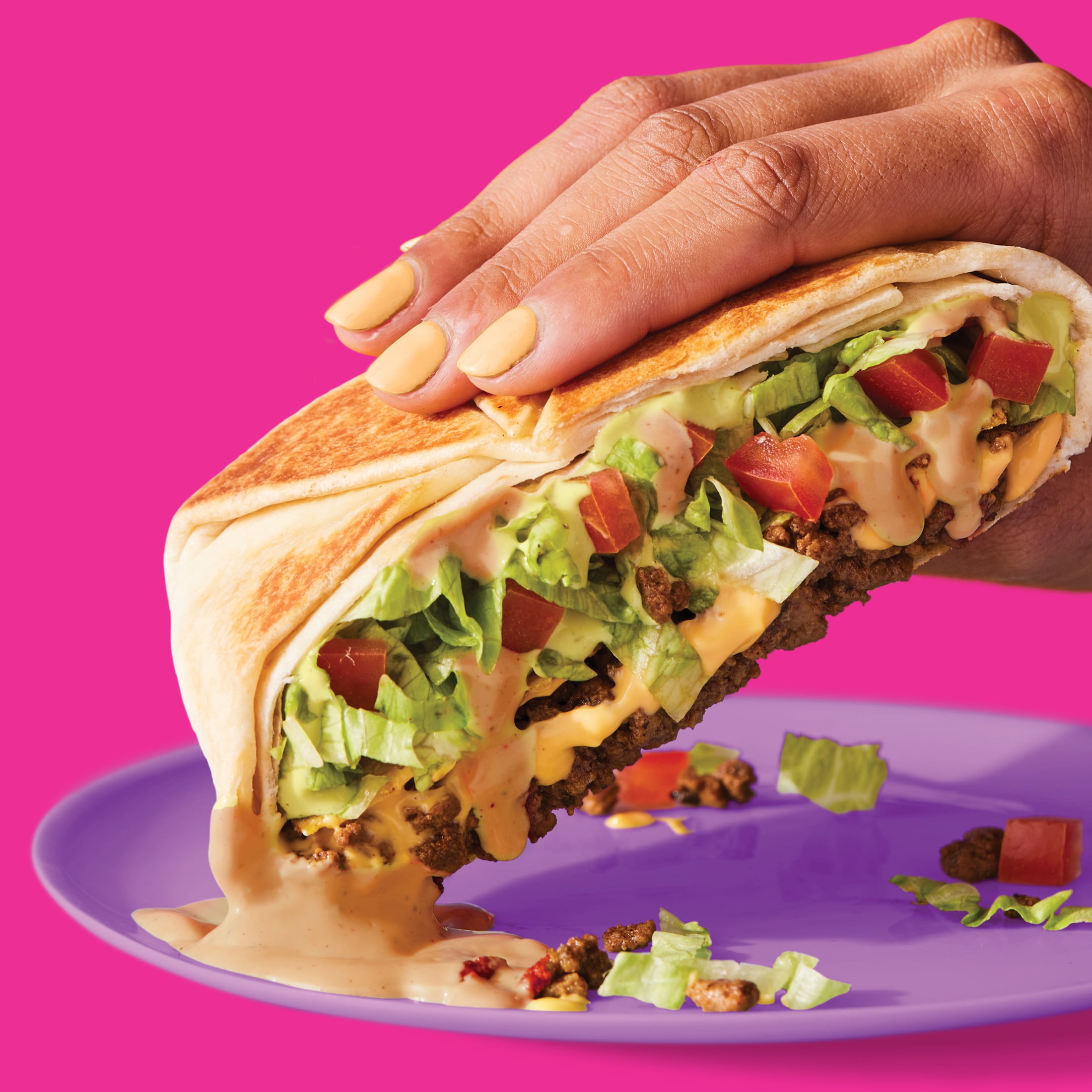 (8 pack) Taco Bell Creamy Spicy Ranchero Sauce, 12 oz Bottle