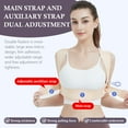 thumbnail image 6 of Amaopus Back Brace Posture Corrector for Women and Men, Back Straightener Posture Corrector, Adjustable Full Back Support, Back Stretcher for Lower Back Support (Beige, S/M), 6 of 8