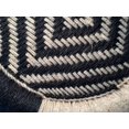 thumbnail image 2 of Natural Geo Moray Accent Stool - Handwoven Black Diamond, 2 of 4