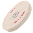 thumbnail image 1 of Minkissy Grinder Buffing Wheel Fabric White For Metal Processing 1Pack, 1 of 5