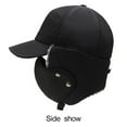 thumbnail image 2 of Gorro de invierno con cubierta para la cara, forro polar grueso a prueba de viento, gorro cálido con orejeras, gorro térmico, calentador de orejas para hombres, ciclismo al aire libre, esquí YUNYI BRAND  Deportes, 2 of 7