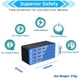 thumbnail image 2 of Estación de carga Mvthenxi de 20 puertos USB 100W para múltiples dispositivos, 2 of 6