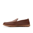 thumbnail image 3 of Mocasín Flexway Step para Hombre Clarks en Cuero Marrón Claro Talla 9 US, 3 of 8
