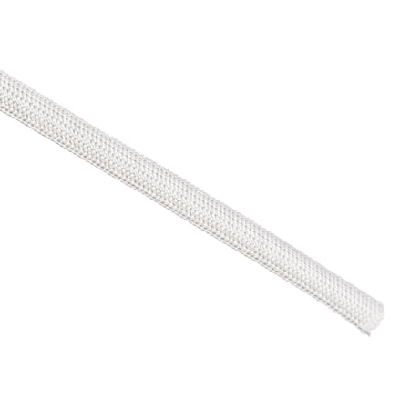 Uxcell High TEMP Fiberglass Sleeve Insulation Cable Protectors 9.8Ft 5mm/ 0.2 White
