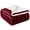 WineRed, variant on MOSHU Double-Sided Sherpa Flannel Reversible Bed Blanket, 60" X 80"