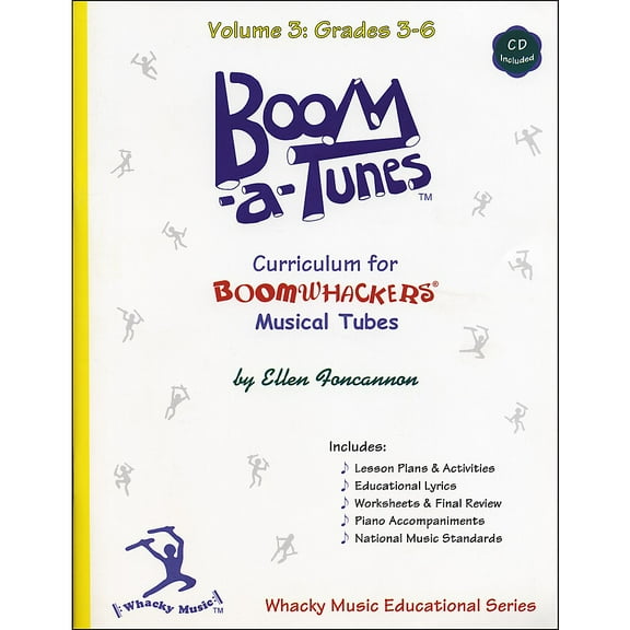 Boomwhackers Boom-a-Tunes Curriculum, Volume 3 Book