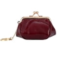 thumbnail image 1 of EeaseCA 1 Pce Pochette Rétro en Cire d'Huile pour Pièces de Monnaie Accessoires Numériques Boîte de Rangement pour Pièces de Monnaie pour Femmes (Verre), 1 of 7