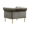 thumbnail image 3 of Chic Home Julian Velvet Upholstered Accent Club Chair, 3 of 4