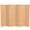 Natural, variant on 6 ft Tall Jute Shoji Screen Room Divider - 4 Panel - Natural