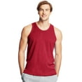 thumbnail image 1 of Hanes X-Temp Men`s Performance Tank, L, Deep Red, 1 of 3