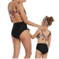 thumbnail image 4 of Jurebecia Mother Daughter Matching Swimsuits Family Mommy Girls Matching Swimwear, 4 of 8