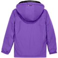 thumbnail image 2 of Girl's Waterproof Ski Snow Jacket Fleece Windproof Winter Jacket with Hood, 2 of 7