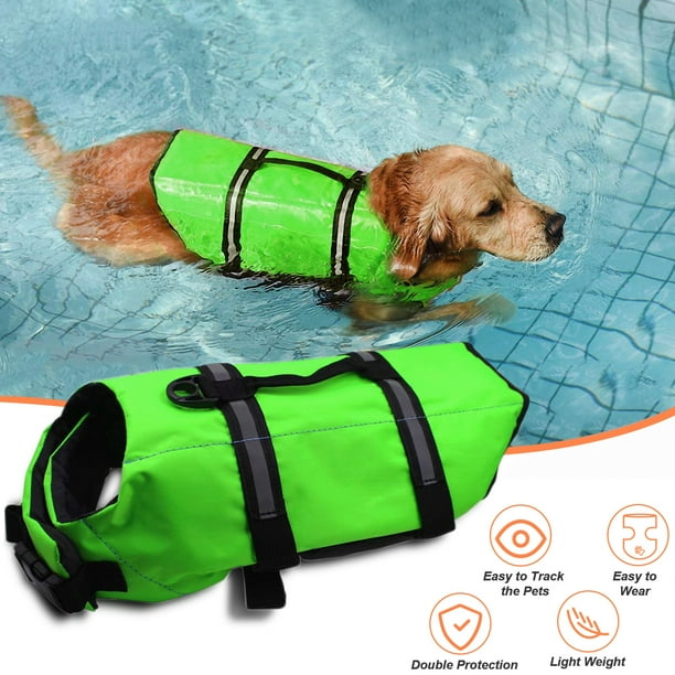Elegant Choise Dog Life Jacket Neoprene Pet Floatation Vest Life Saver Swimsuit Pet Products for