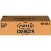 Mott's Unsweetened Applesauce, 3.9 oz cups, 72 count